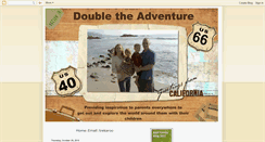 Desktop Screenshot of doubletheadventure.com