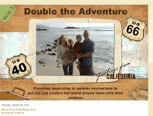 Tablet Screenshot of doubletheadventure.com